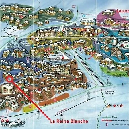 Résidence Reine Blanche - Location: Pour 4 Personnes Dans Un Quartier Calme Mae-9090 Val Thorens